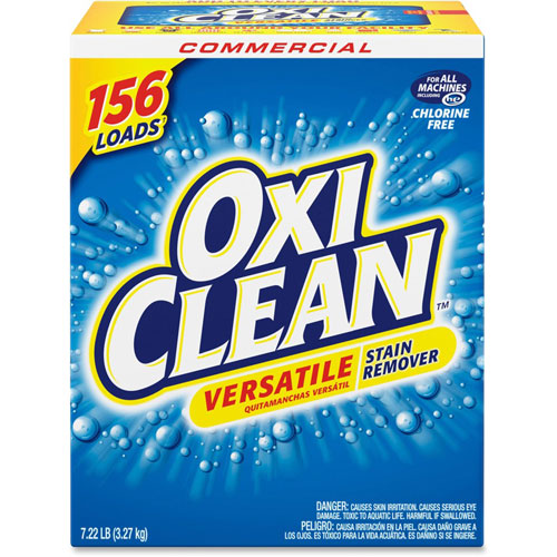 OxiClean® Stain Remover Powder, Powder, 4/Carton, Blue