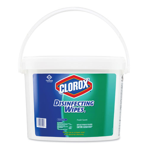 Clorox Disinfecting Wipes, 7 x 8, Fresh Scent, 700/Bucket