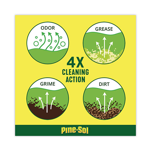 Pine Sol All Purpose Cleaner, Original, 144 oz Bottle, 3/Carton