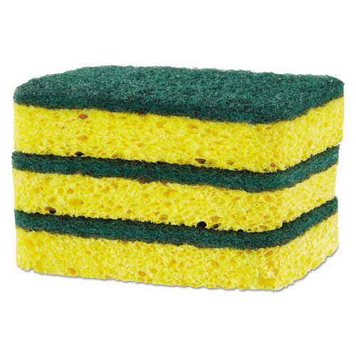 S.O.S. Heavy Duty Scrubber Sponge, 2.5 x 4.5, 0.9