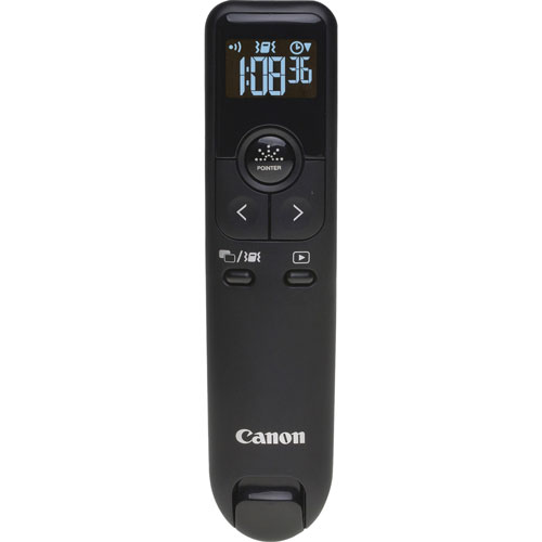 Canon Wireless Presenter, Red Laser, 6"W x 10"L x 2-3/10"H, Black