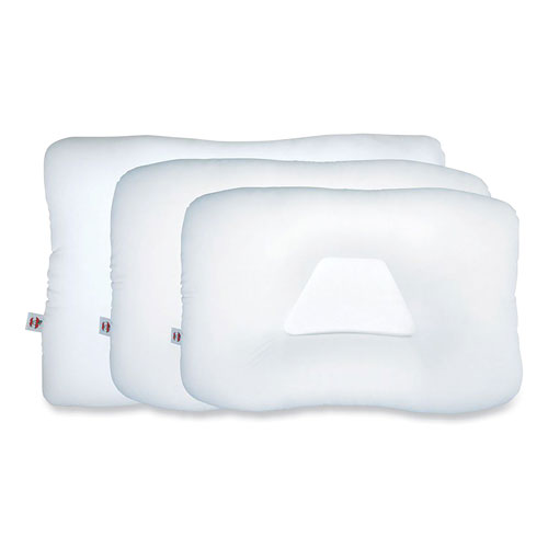 Core Products Mid-Core Cervical Pillow, Standard, 22 x 4 x 15, Gentle, White