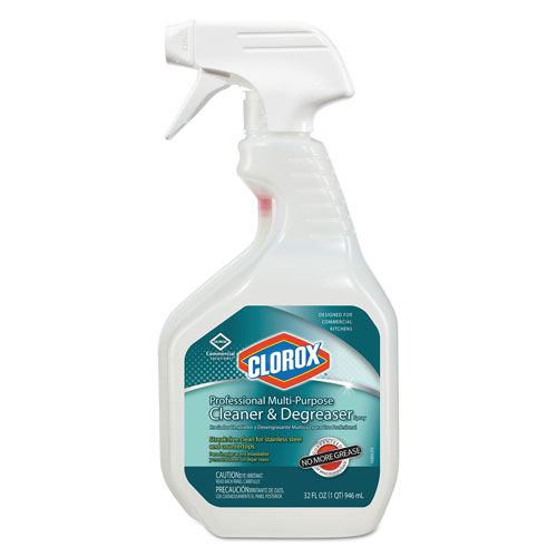 Clorox Professional Multi-Purpose Cleaner and Degreaser Spray, 32 oz Bottle