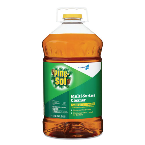 Pine Sol Multi-Surface Cleaner Disinfectant, Pine, 144oz Bottle, 3 Bottles/Carton