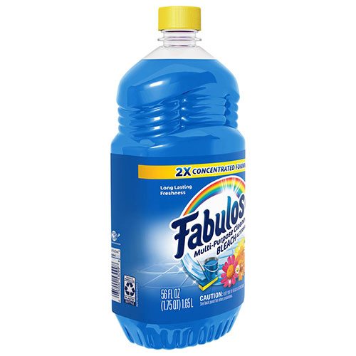 Fabuloso® Multi-Use Cleaner, Spring Fresh Scent, 56 oz Bottle, 6/Carton