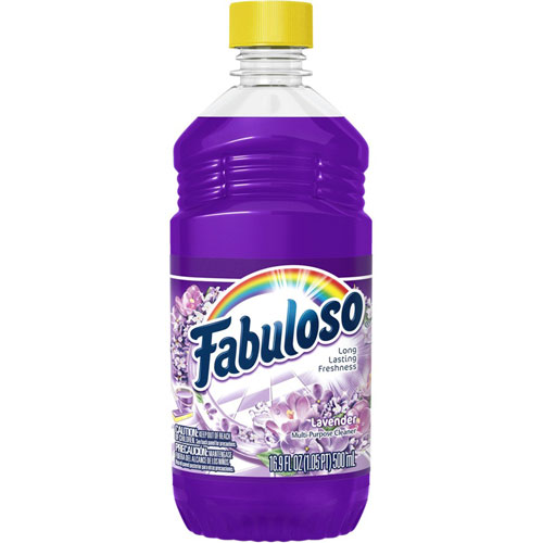 Fabuloso® All-Purpose Cleaner - 16.9 fl oz (0.5 quart) - Lavender Scent - 24 / Carton - Lavender