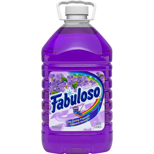 Fabuloso® All-Purpose Cleaner, Concentrate, 1.69 Gal, 1BT, Lavender
