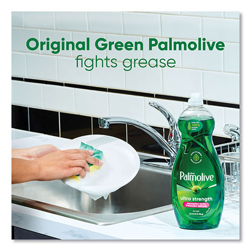 Palmolive Dishwashing Liquid, Green Scent, 32.5 oz Bottle, 9/Carton