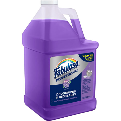 Fabuloso® All-Purpose Cleaner - 128 fl oz (4 quart) - Lavender, Fresh Scent - 4 / Carton - Purple