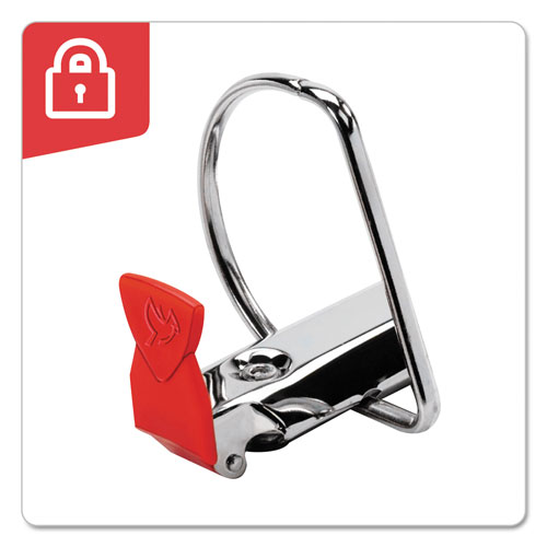 Cardinal SuperLife Pro Easy Open ClearVue Locking Slant-D Ring Binder, 3 Rings, 1