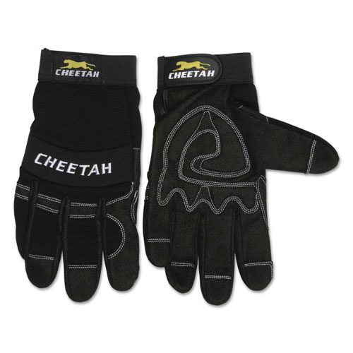 MCR Safety Cheetah 935CH Gloves, Small, Black