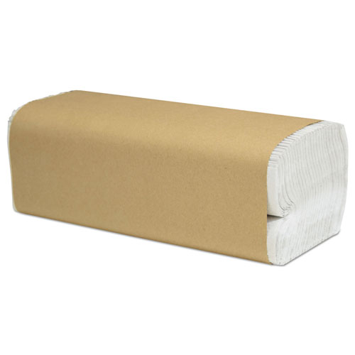 Cascades Select Folded Paper Towels, C-Fold, White, 10 x 13, 200/Pack, 12/Carton