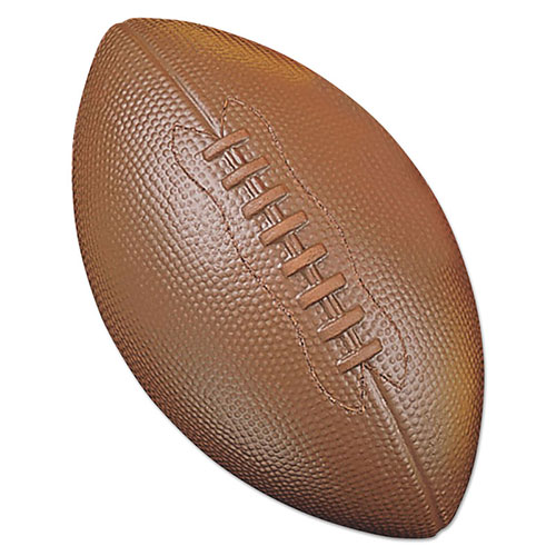 Champion Coated Foam Sport Ball, For Football, Playground Size, Brown