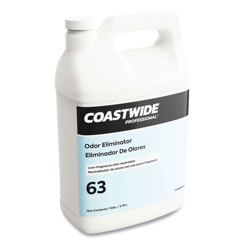 Coastwide Professional™ Air Freshener Odor Eliminator 63 Concentrate, Grapefruit Scent, 3.78 L Bottle, 4/Carton