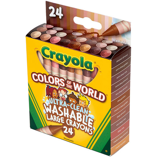 Crayola Just Released Colors of the World Crayons That Include 24 Skin Tone  Shades