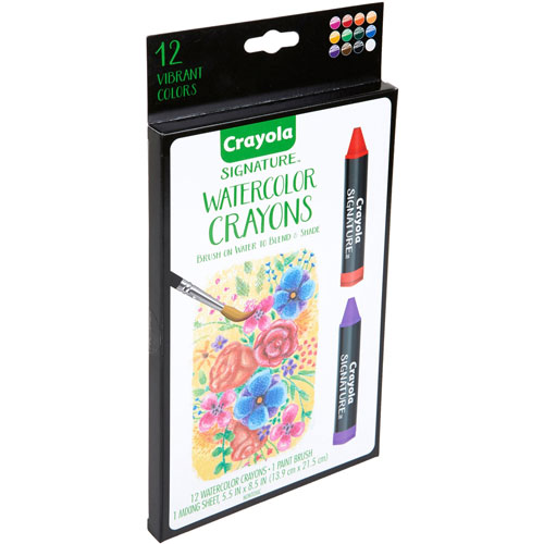 Rainbow Sparkle Watercolor Gel Crayons 12-pc. – Philbrook Museum Shop