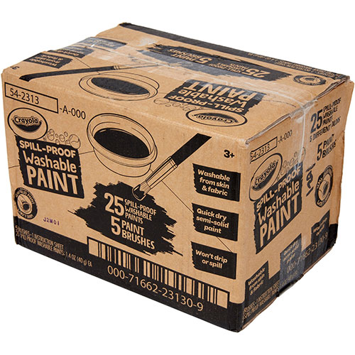 Washable Spill-Proof Paint Kit  Bundle of 5 Packs 