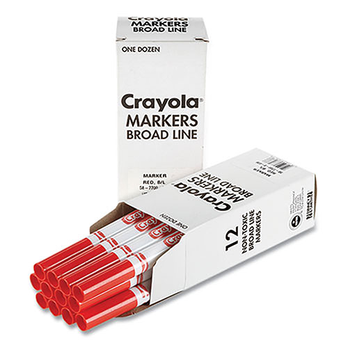 Crayola Broad Line Marker - Red