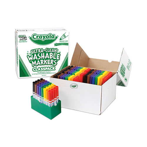 200 Count Crayola Fine Line Markers Classpack – Art Therapy