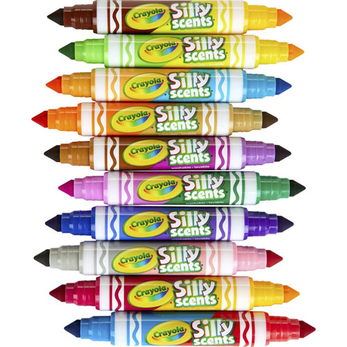 Crayola CYO588339 Silly Scents Sweet Dual-Ended Markers - Assorted Color -  Pack of 10, 1 ct - Gerbes Super Markets
