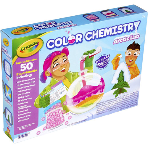Crayola Color Chemistry Arctic Lab Set, Skill Learning: Science, Chemistry, 7 Year & Up