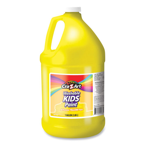 Cra-Z-Art® Washable Kids Paint, Yellow, 1 gal Bottle