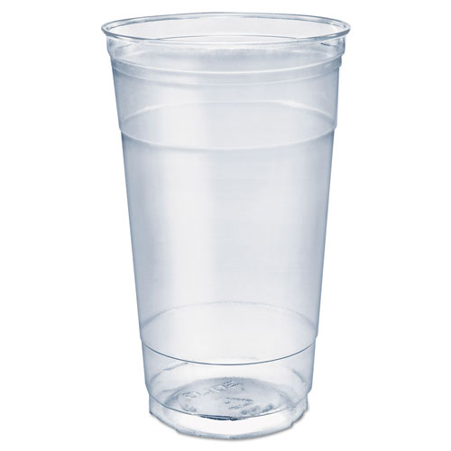 Solo Ultra Clear PETE Cold Cups, 32 oz, Clear, 300/Carton