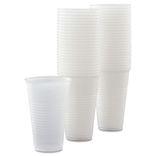 Dart Conex Galaxy Polystyrene Plastic Cold Cups, 16oz, 50 Sleeve, 20 Bags/Carton
