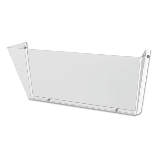 Deflecto Unbreakable DocuPocket Wall File, Letter, 14 1/2 x 3 x 6 1/2, Clear
