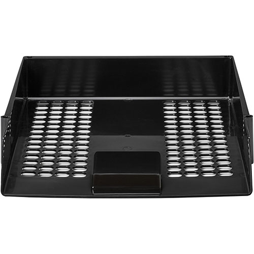 Deflecto AntiMicrobial Industrial Front-Load Tray - 2.4