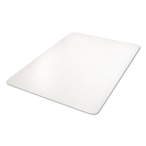 Deflecto Polycarbonate All Day Use Chair Mat - All Carpet Types, 45 x 53, Rectangle, Clear