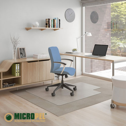 Deflecto SuperMat Plus Chairmat - Medium Pile Carpet, Home Office, Commercial - 53