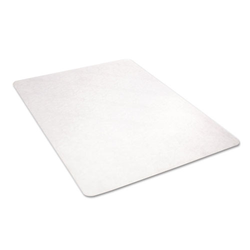 Deflecto EconoMat All Day Use Chair Mat for Hard Floors, 46 x 60, Rectangular, Clear