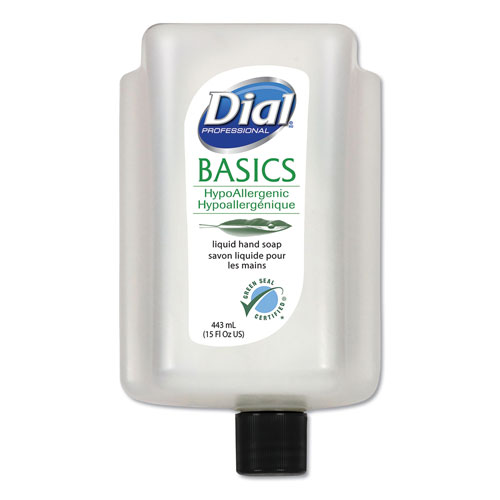 Dial Basics Liquid Hand Soap, Fresh Floral, 15 oz Cartridge