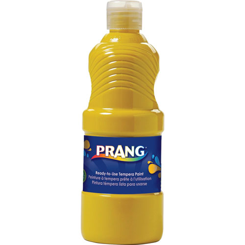 Prang Ready-to-Use Tempera Paint, Yellow, 16 oz