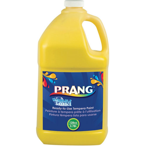 Prang Washable Paint - 1 gal - 1 Each - Yellow