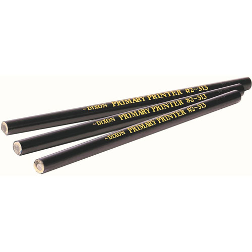 Dixon No. 2 Primary Printer Pencil - #2 Lead - Multi Lead - Blue Barrel - 1 / Pack