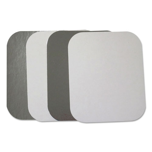 Durable Packaging Flat Board Lids for 1 lb Oblong Pans, 1000 /Carton