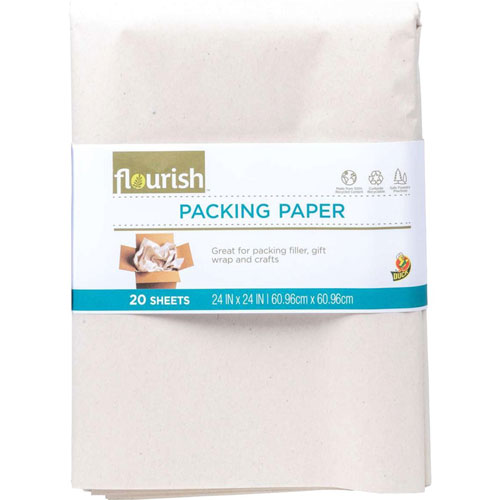Henkel Consumer Adhesives Flourish Recycled Packing Paper - 24