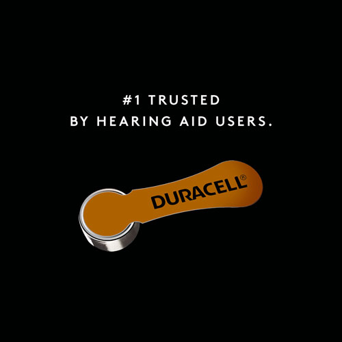 Duracell Hearing Aid Battery, #10, 16/Pack