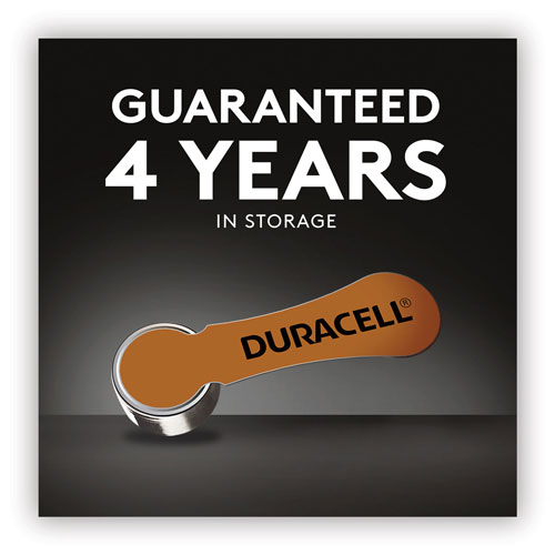 Duracell Hearing Aid Battery, #13, 8/Pack
