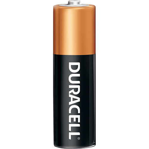 Duracell CopperTop Battery, For Smoke Alarm, Lantern, Flashlight, Calculator, Pager, Camera, Recorder, Radio, Meter, Scanner, CD Player, ..., AA, Alkaline, 192/Carton