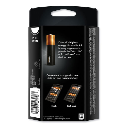 Duracell Optimum Alkaline AA Batteries, 8/Pack