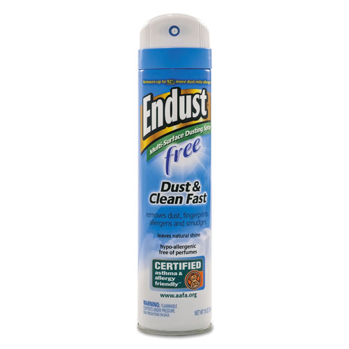 Diversey Endust Free Hypo-Allergenic Dusting and Cleaning Spray, 10 oz Aerosol
