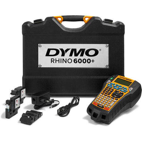 Dymo Rhino 6000+ Industrial Label Maker with Carry Case, 0.4