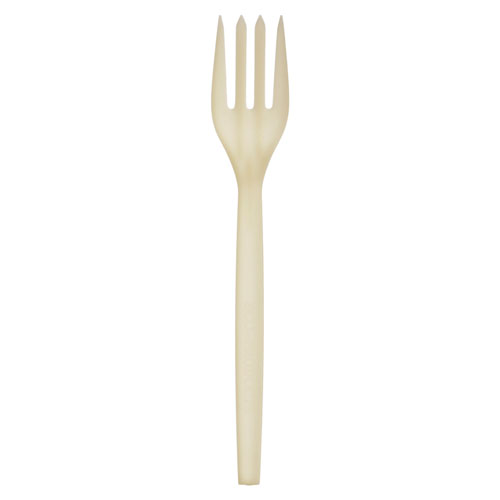 Eco-Products Plant Starch Fork - 7", 50/Pack