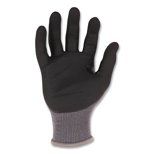 Ergodyne ProFlex 7043 ANSI A4 Nitrile Coated CR Gloves, Gray, 2X-Large, 1 Pair