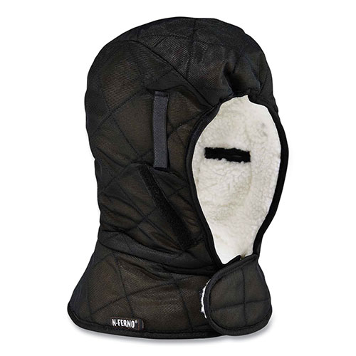 Ergodyne N-Ferno 6952 3Layer Quilt Shoulder Winter Liner, Foam/Polyester/Sherpa, One Size Fits Most, Black