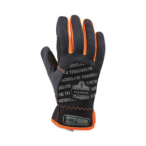 Ergodyne ProFlex 815 QuickCuff Mechanics Gloves, Black, Medium, Pair