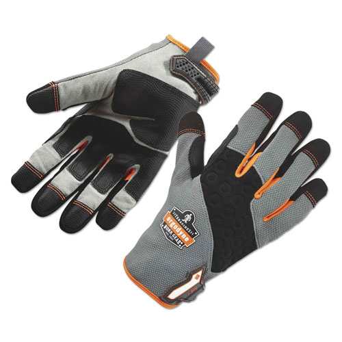 Ergodyne ProFlex 820 High Abrasion Handling Gloves, Gray, Small, 1 Pair